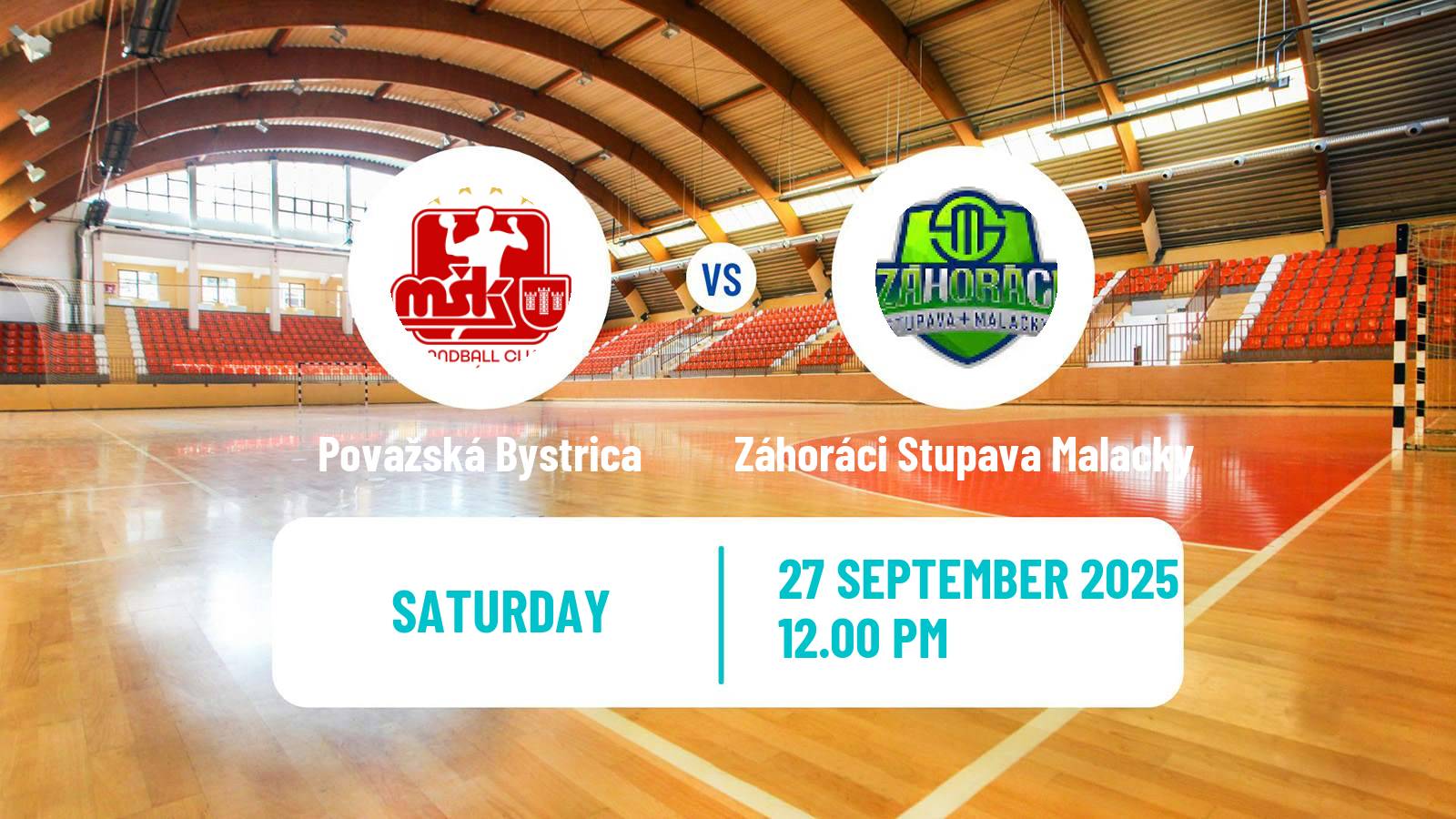 Handball Slovak Extraliga Handball Považská Bystrica - Záhoráci Stupava Malacky