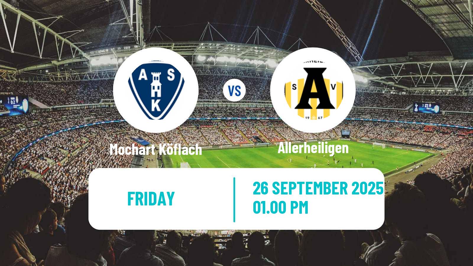 Soccer Austrian Landesliga Steiermark Mochart Köflach - Allerheiligen