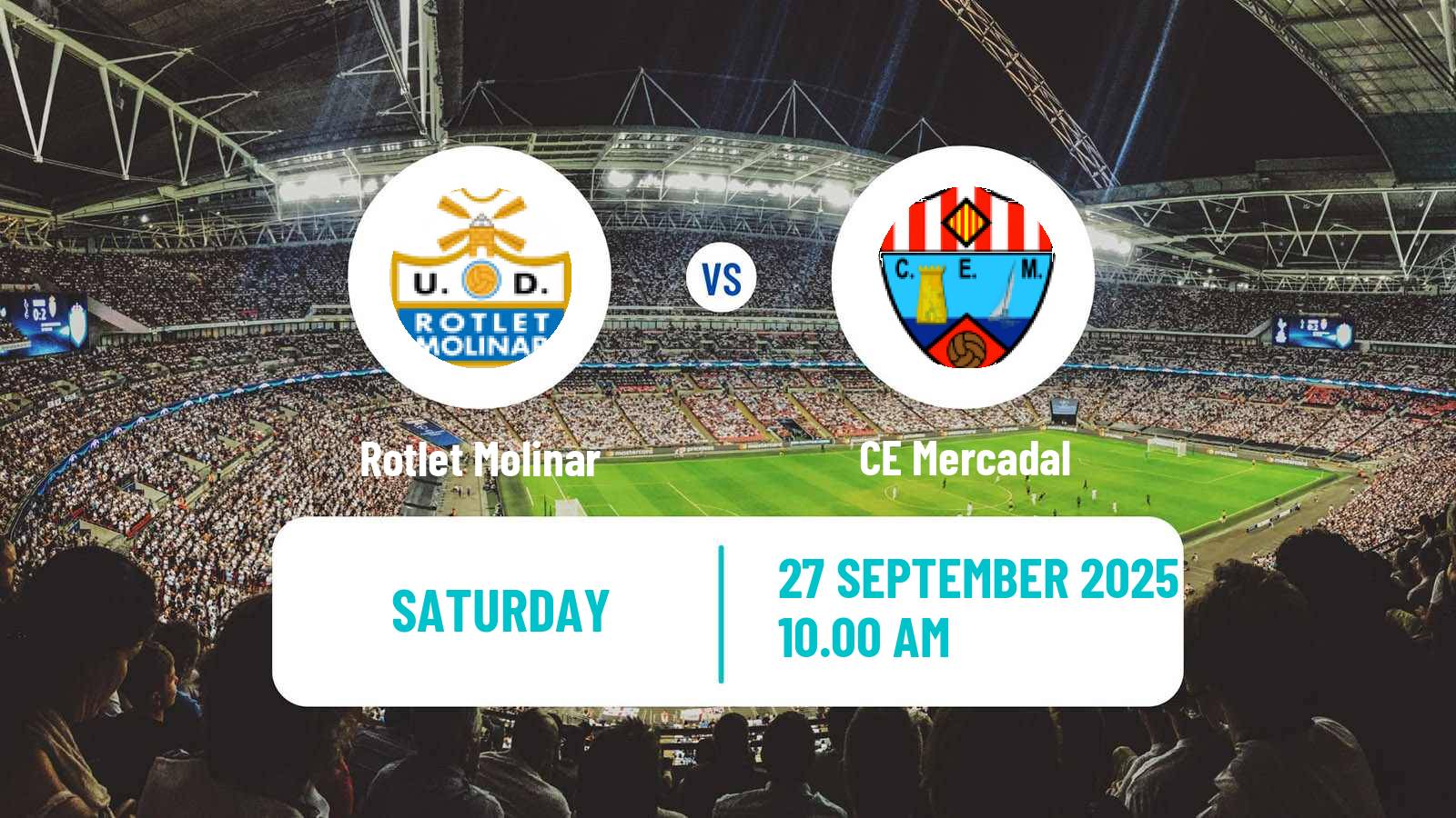 Soccer Spanish Tercera RFEF - Group 11 Rotlet Molinar - Mercadal