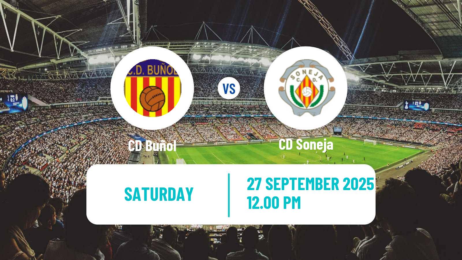 Soccer Spanish Tercera RFEF - Group 6 Buñol - Soneja