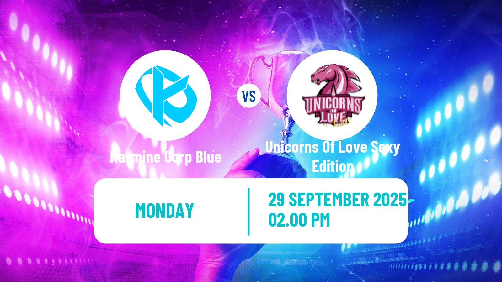 Esports League Of Legends Emea Masters Karmine Corp Blue - Unicorns Of Love Sexy Edition