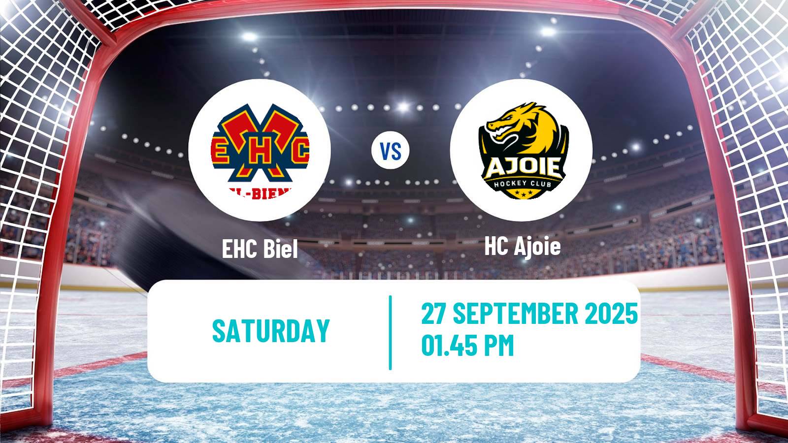 Hockey Swiss National League Hockey Biel - Ajoie