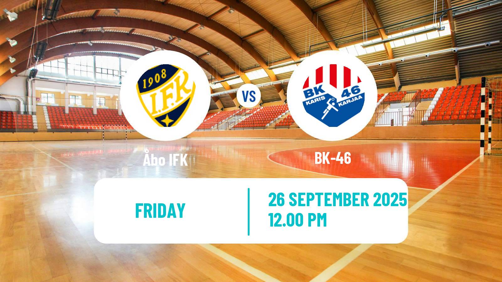 Handball Finnish SM-sarja Handball Åbo IFK - BK-46