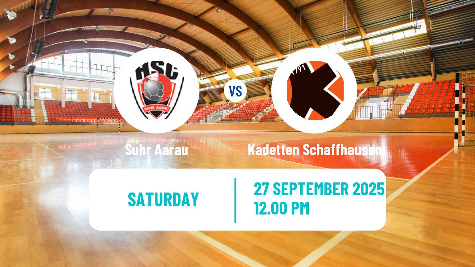 Handball Swiss NLA Handball Suhr Aarau - Kadetten Schaffhausen