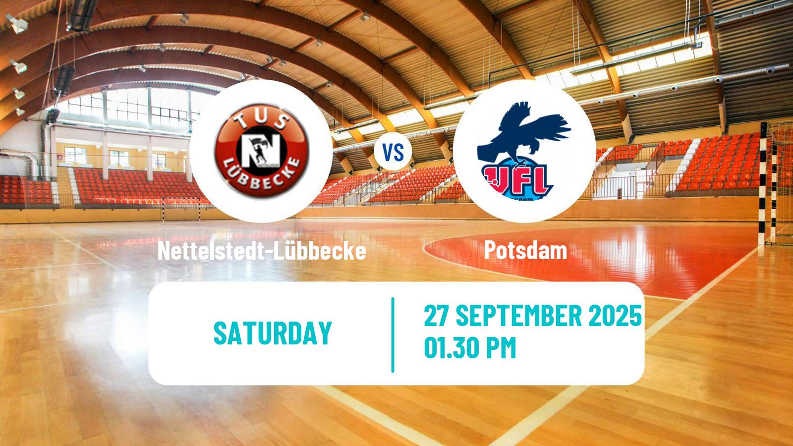 Handball German 2 Bundesliga Handball Nettelstedt-Lübbecke - Potsdam
