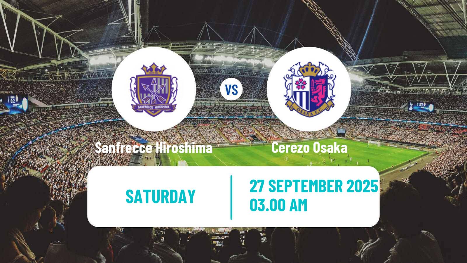 Soccer Japan WE League Women Sanfrecce Hiroshima - Cerezo Osaka