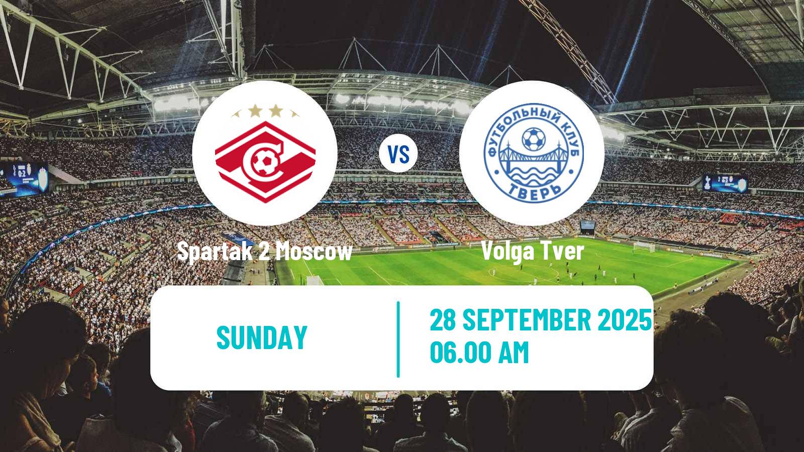 Soccer FNL 2 Division B Group 2 Spartak 2 Moscow - Volga Tver