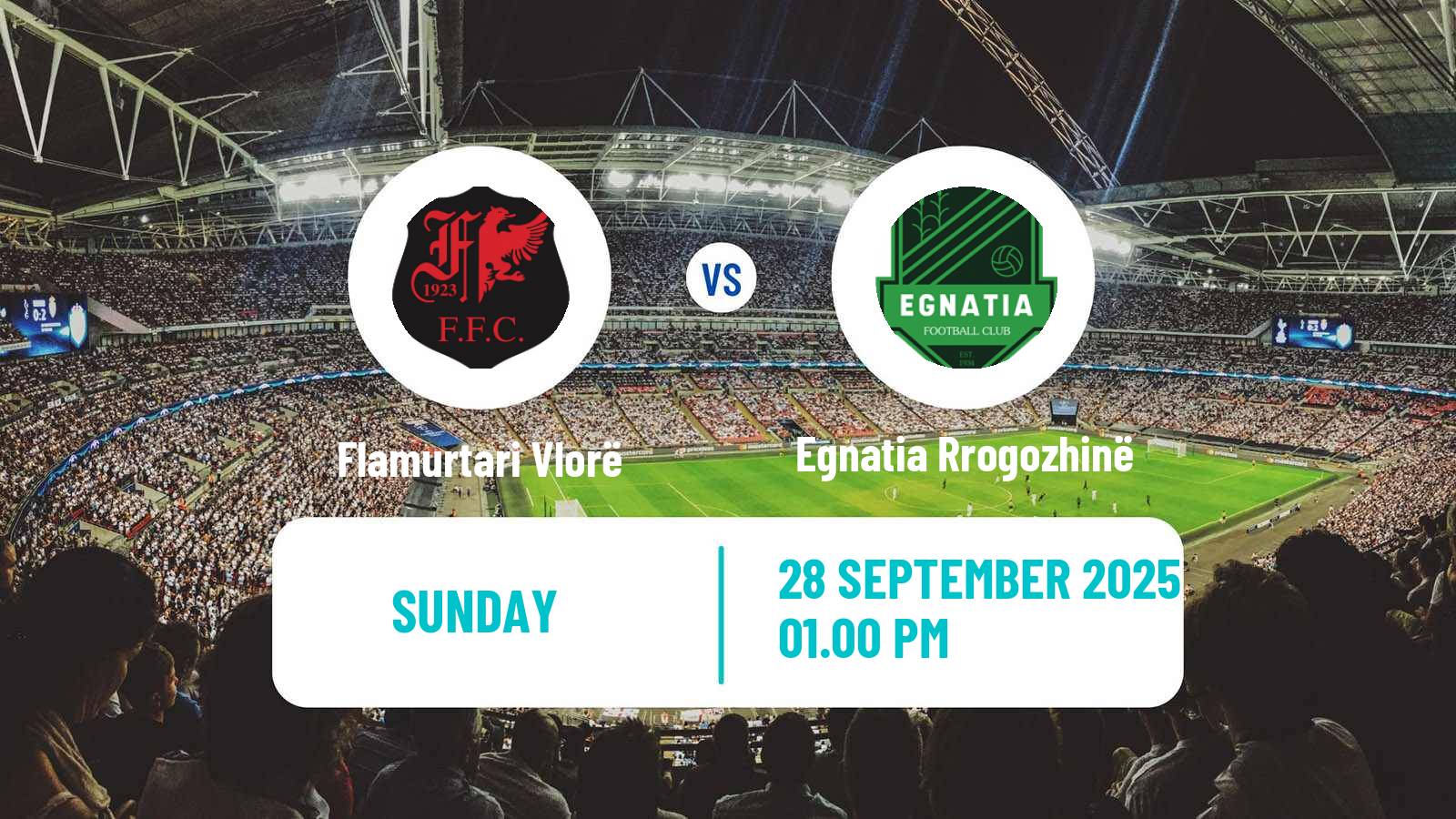 Soccer Albanian Super League Flamurtari Vlorë - Egnatia Rrogozhinë