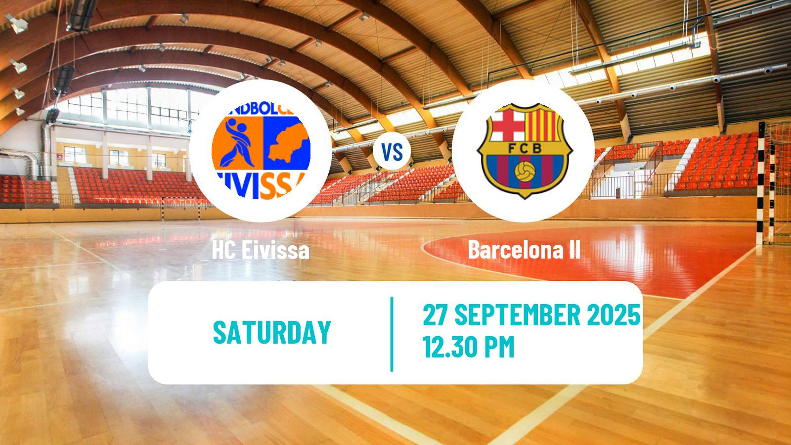 Handball Spanish Division de Honor Plata Handball Eivissa - Barcelona II