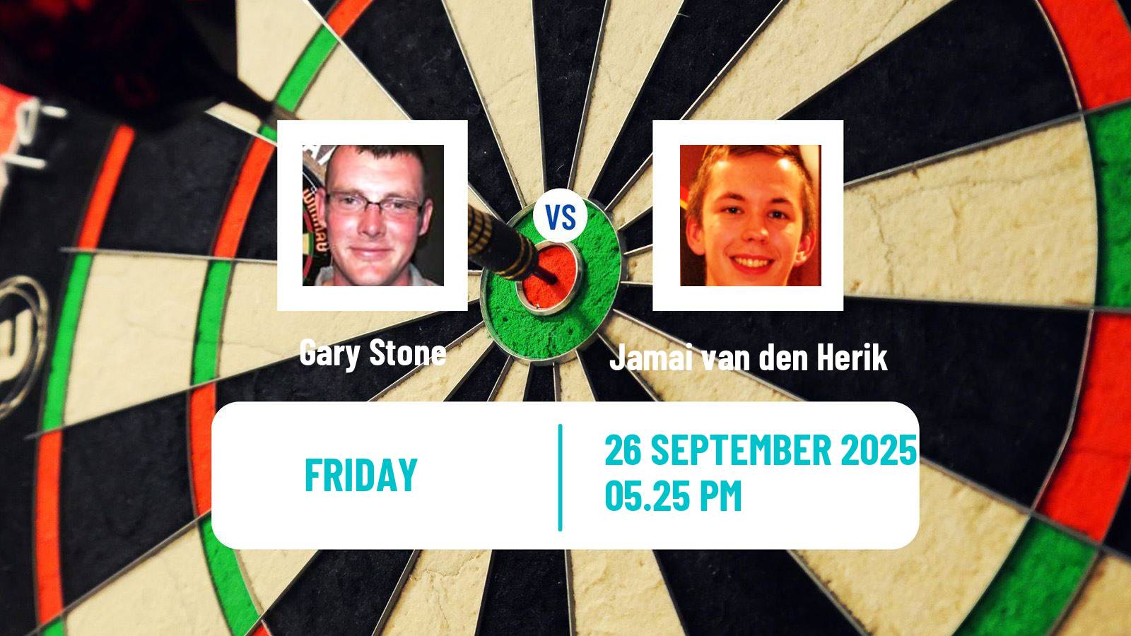 Darts Modus Super Series Gary Stone - Jamai van den Herik