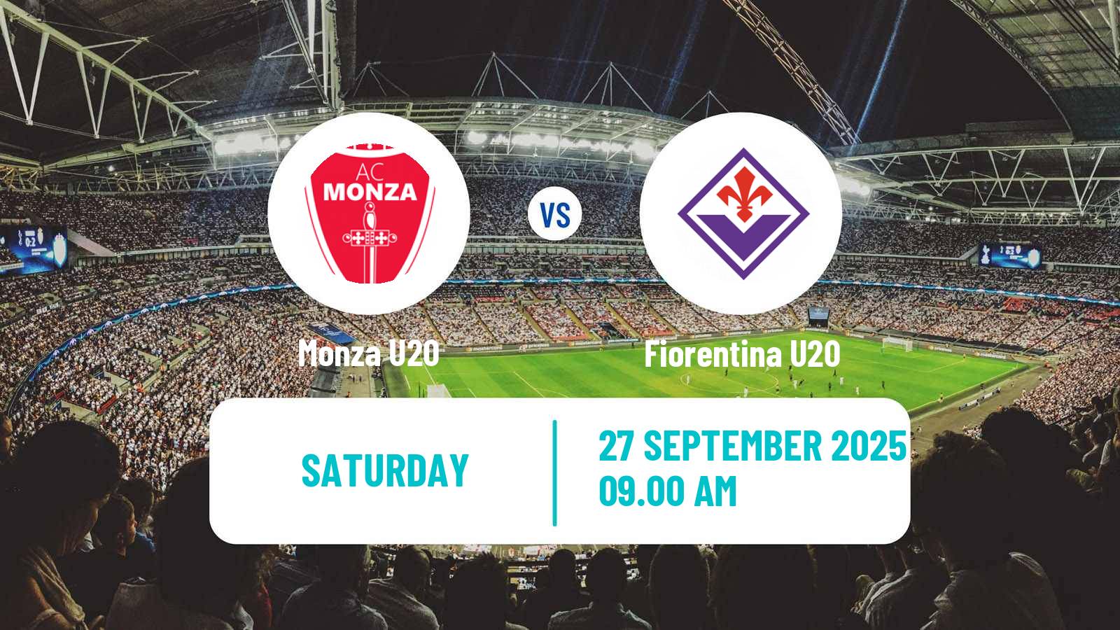 Soccer Italian Primavera 1 Monza U20 - Fiorentina U20