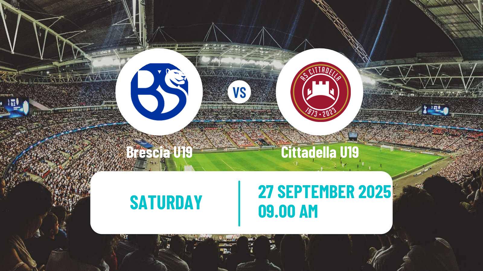 Soccer Italian Primavera 2 Brescia U19 - Cittadella U19