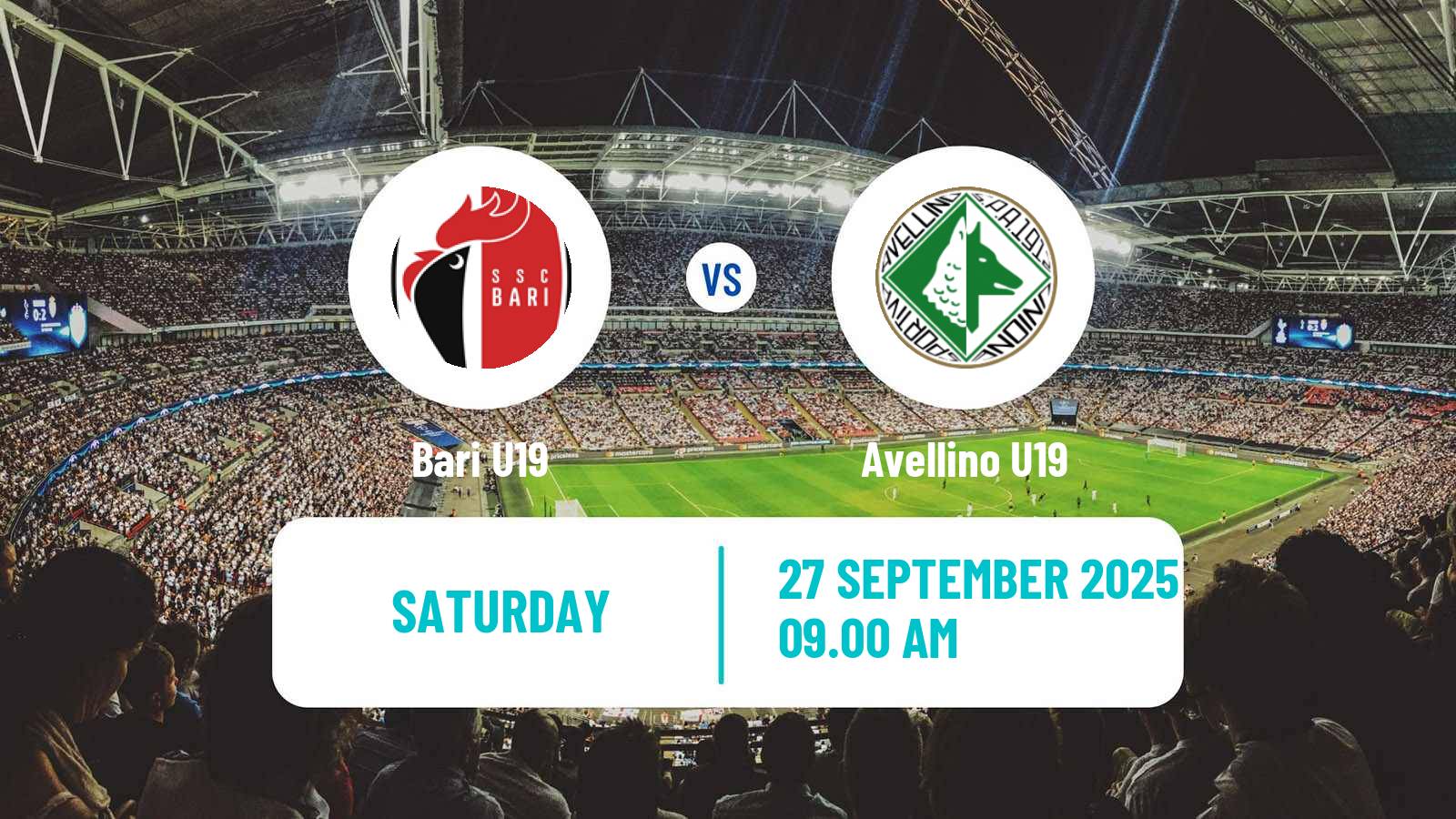 Soccer Italian Primavera 2 Bari U19 - Avellino U19