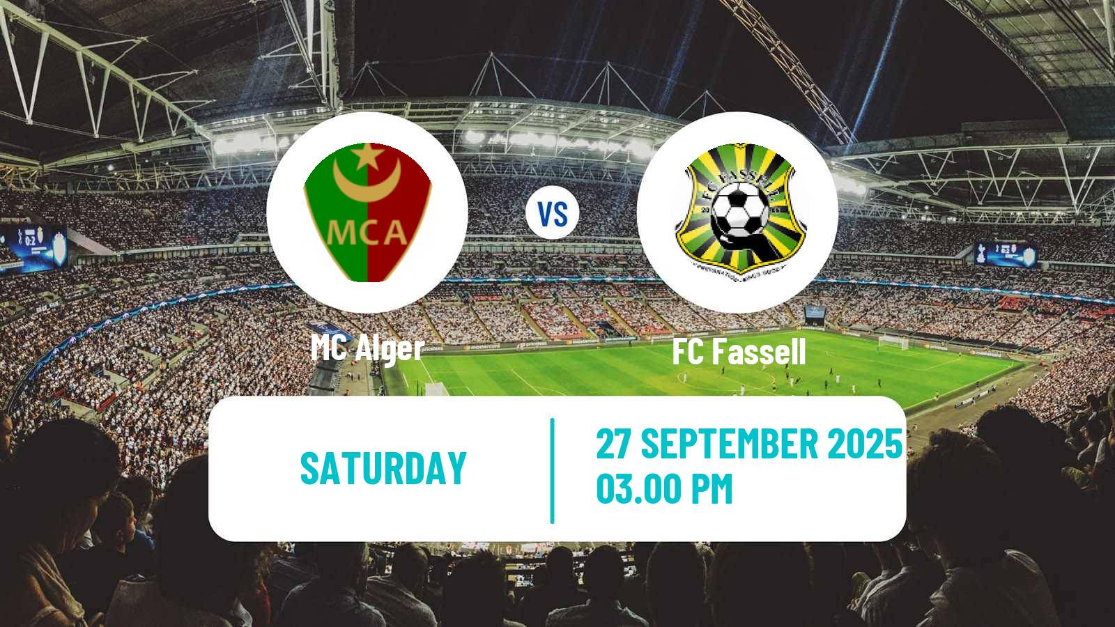 Soccer CAF Champions League MC Alger - Fassell