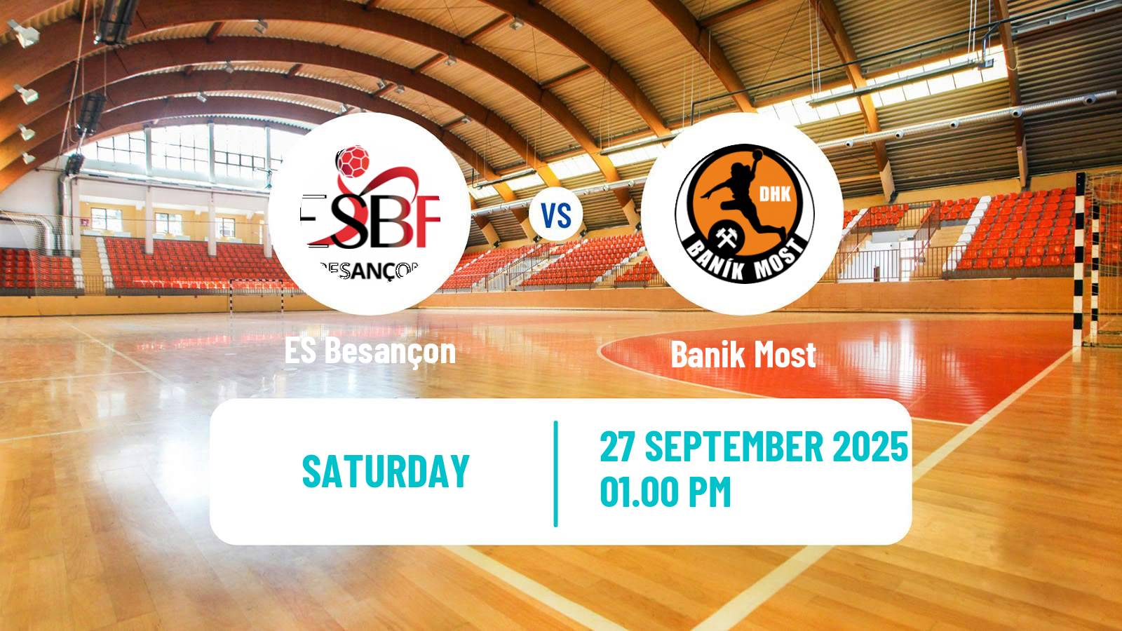 Handball EHF European League Women Besançon - Banik Most