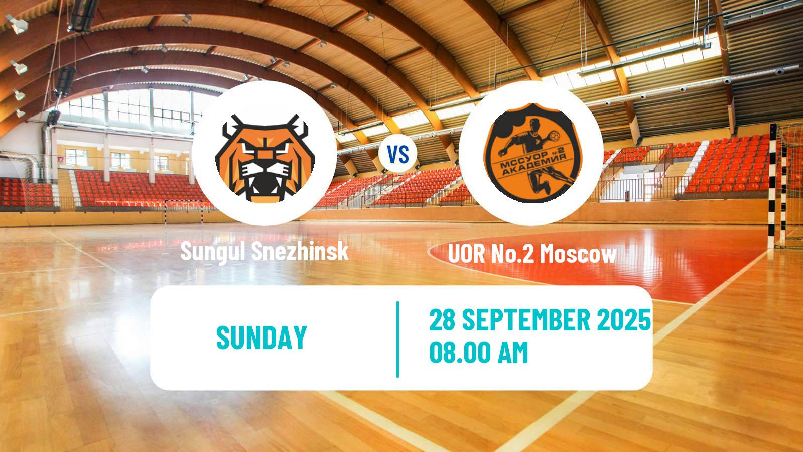 Handball Russian Superleague Handball Sungul Snezhinsk - UOR No.2 Moscow