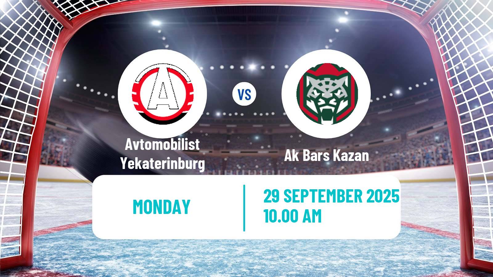 Hockey KHL Avtomobilist Yekaterinburg - Ak Bars Kazan