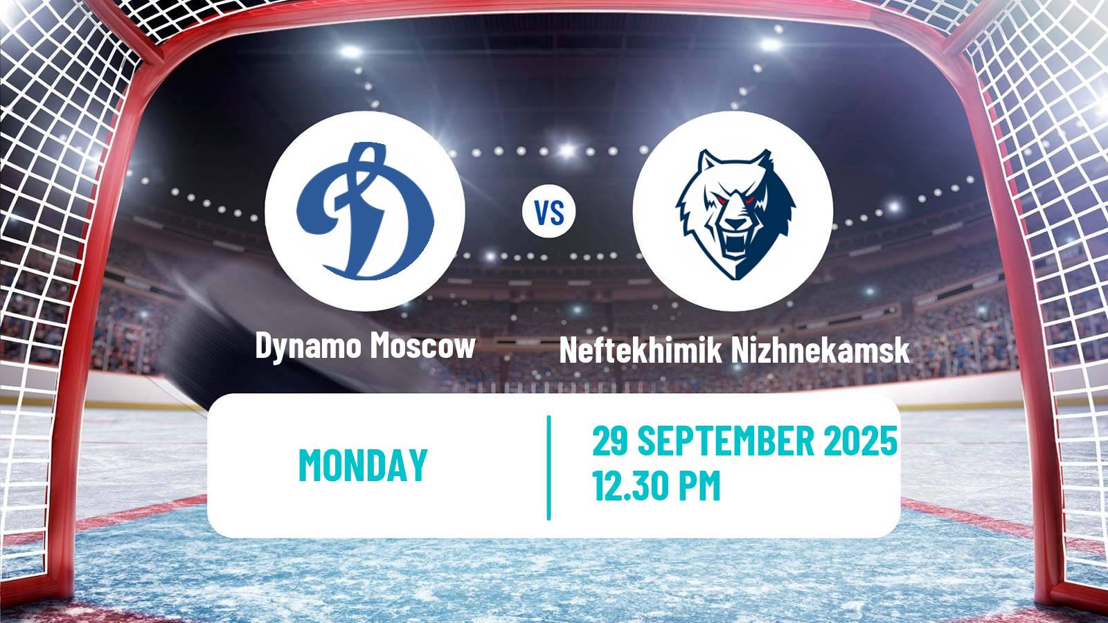 Hockey KHL Dynamo Moscow - Neftekhimik Nizhnekamsk