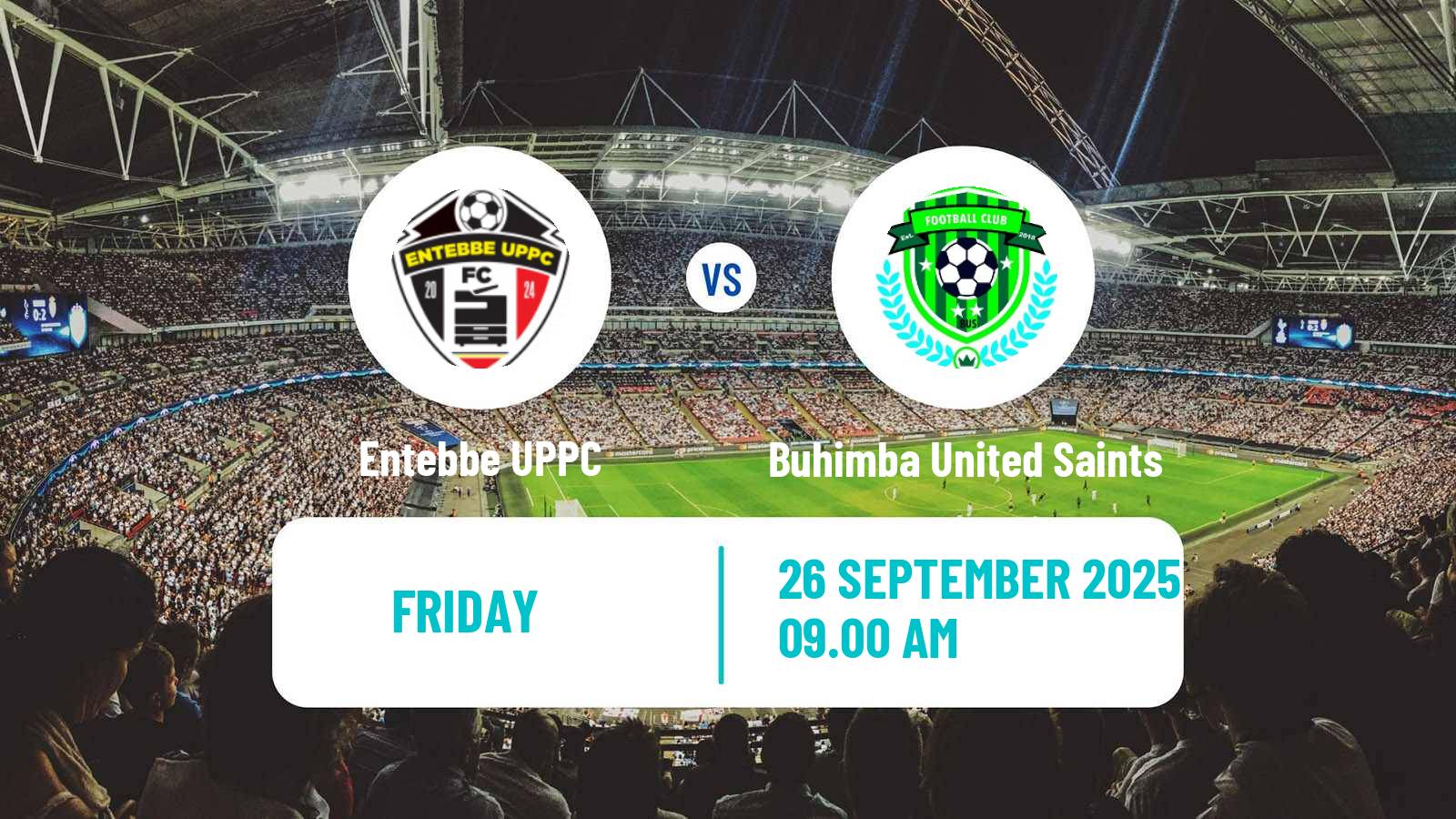 Soccer Ugandan Super League Entebbe UPPC - Buhimba United Saints