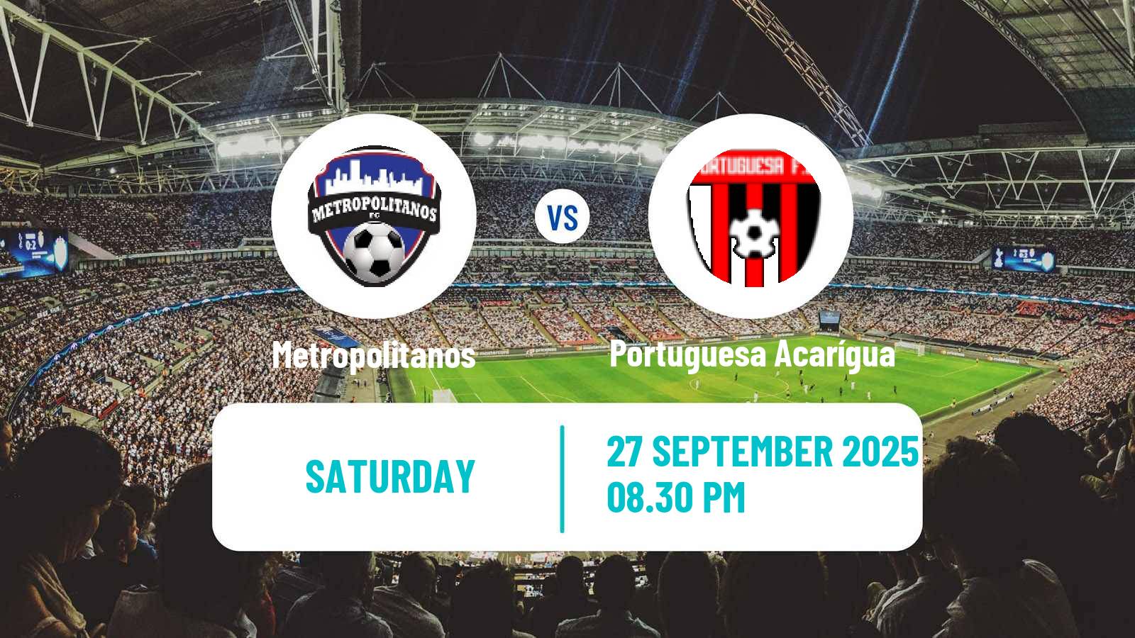 Soccer Venezuelan Primera Division Metropolitanos - Portuguesa Acarígua
