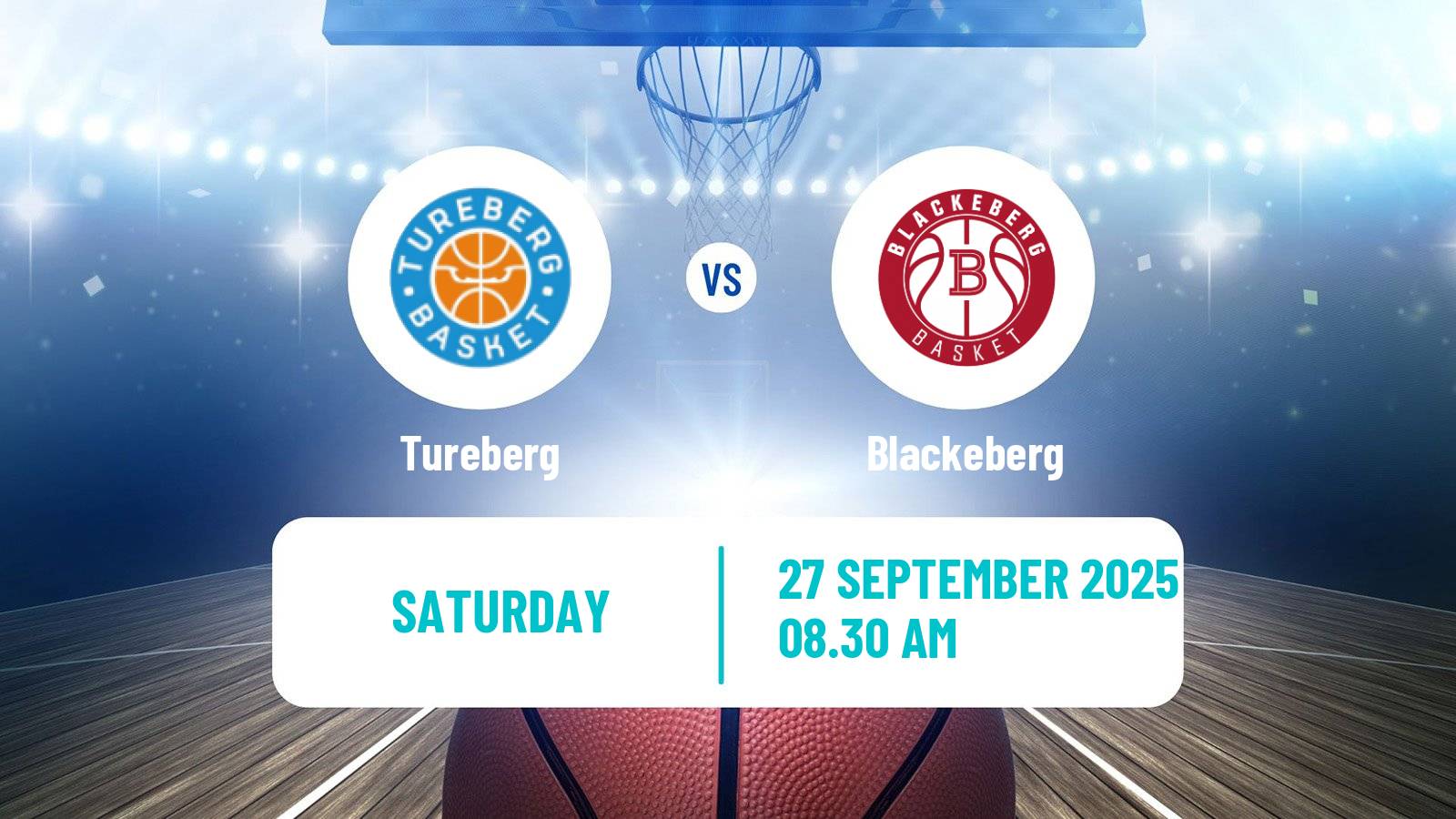 Basketball Swedish Superettan Basketball Tureberg - Blackeberg