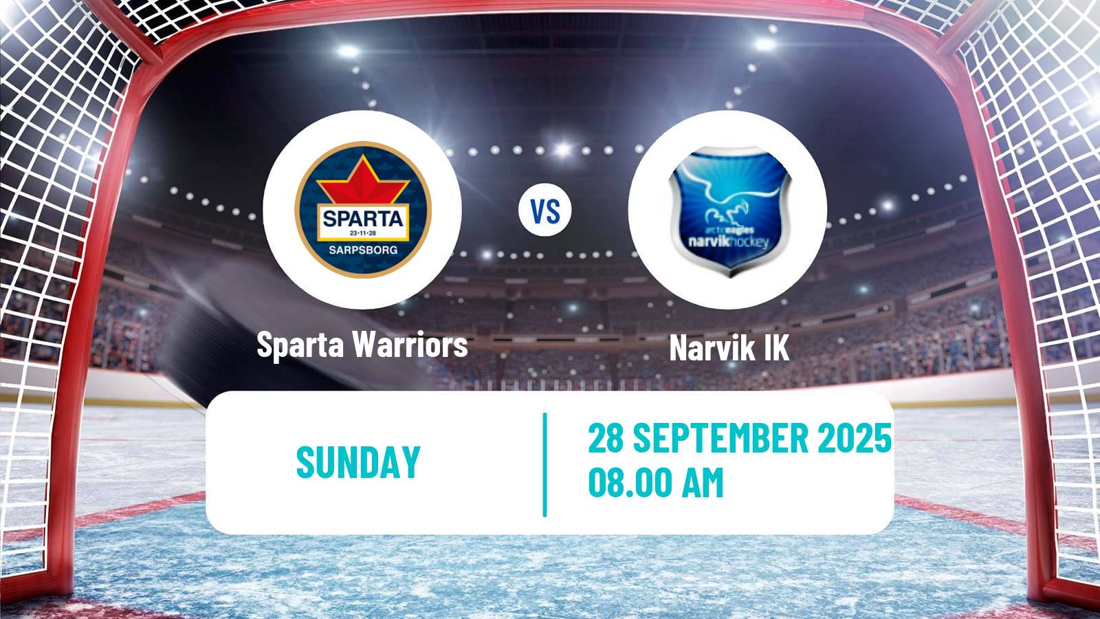 Hockey Norwegian Ligaen Hockey Sparta Warriors - Narvik