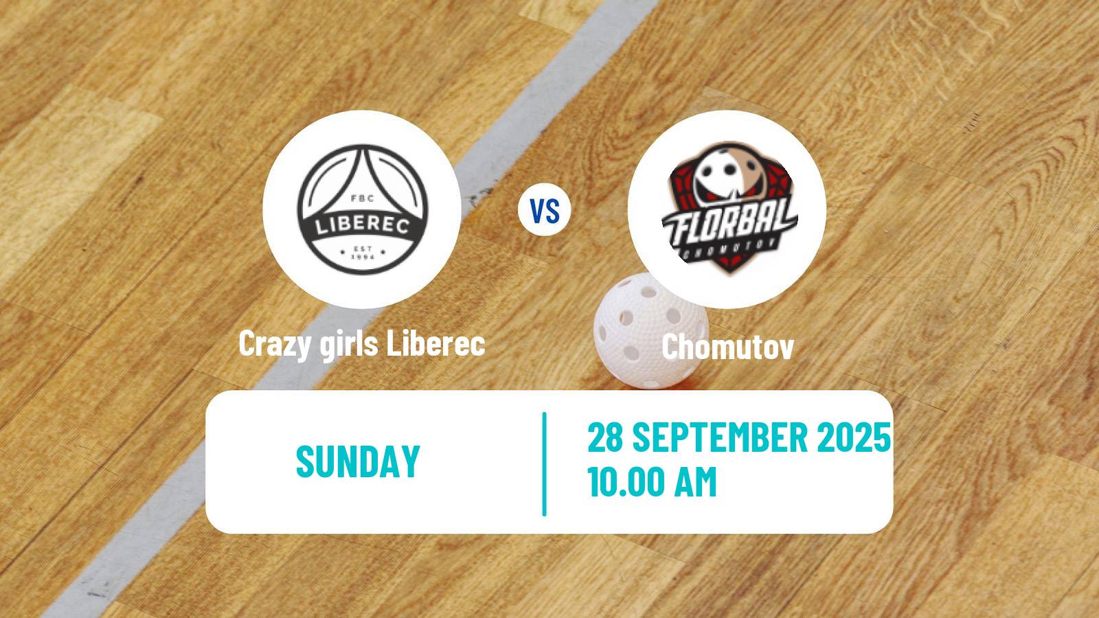 Floorball Czech Extraliga Floorball Women Crazy girls Liberec - Chomutov