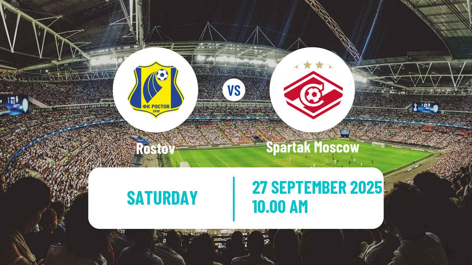 Soccer Russian Supreme Division Women Rostov - Spartak Moscow