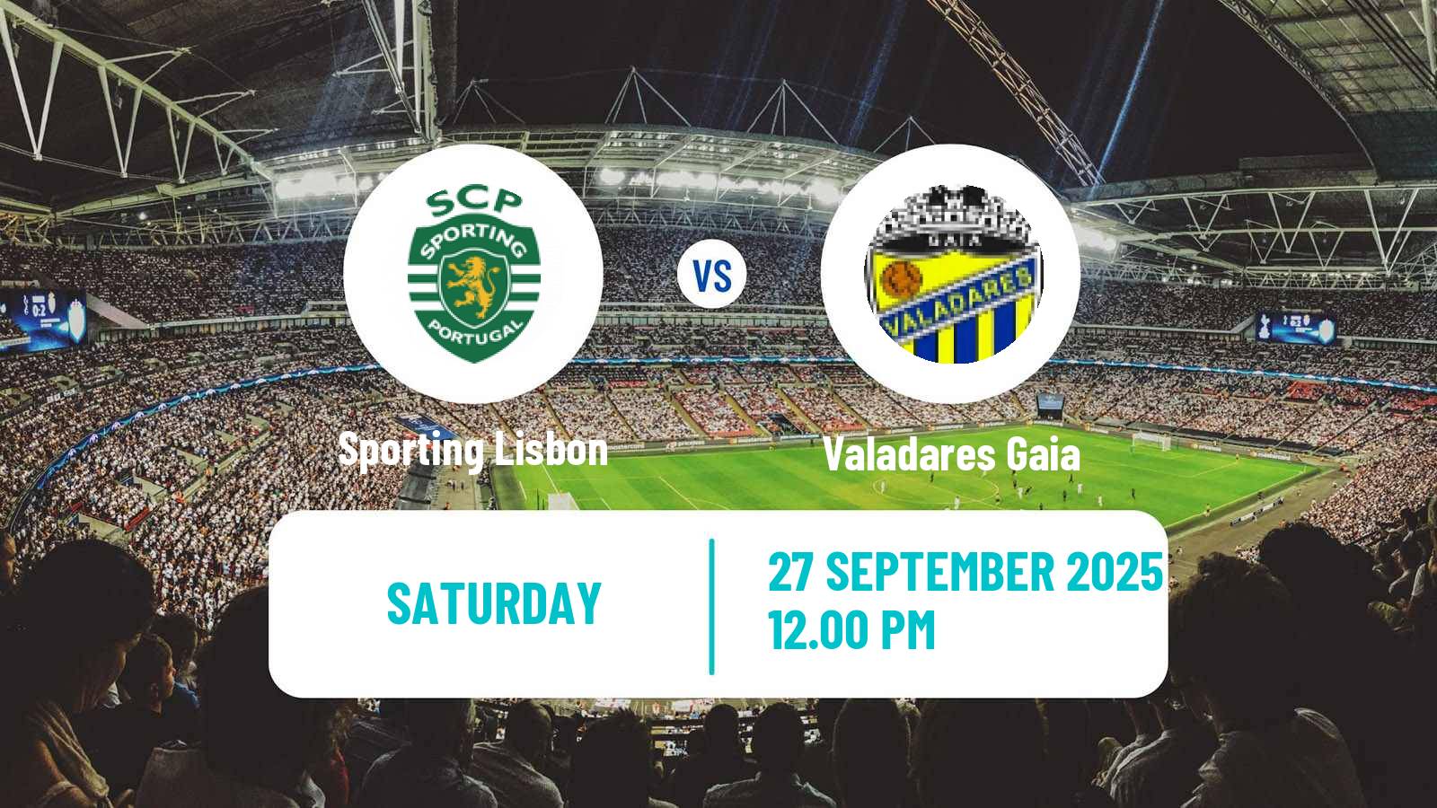 Soccer Portuguese Liga BPI Women Sporting Lisbon - Valadares Gaia