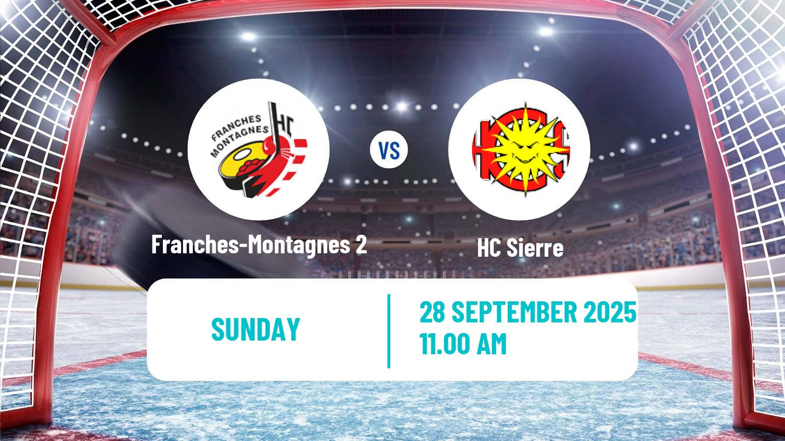Hockey Swiss Cup Hockey Franches-Montagnes 2 - Sierre