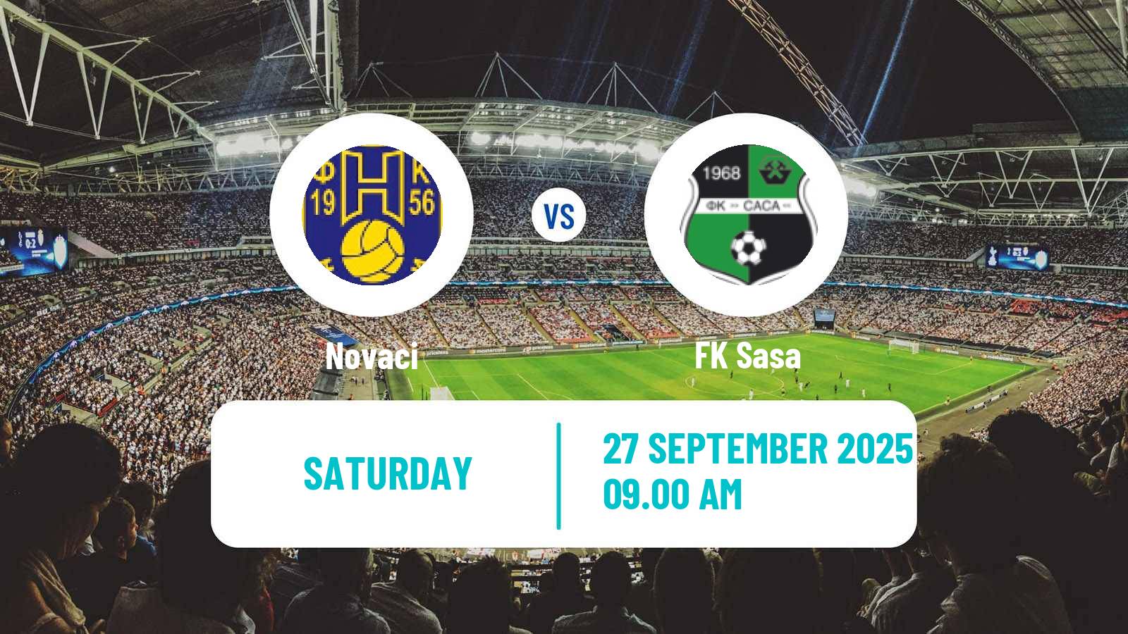 Soccer North Macedonian 2 MFL Novaci - Sasa