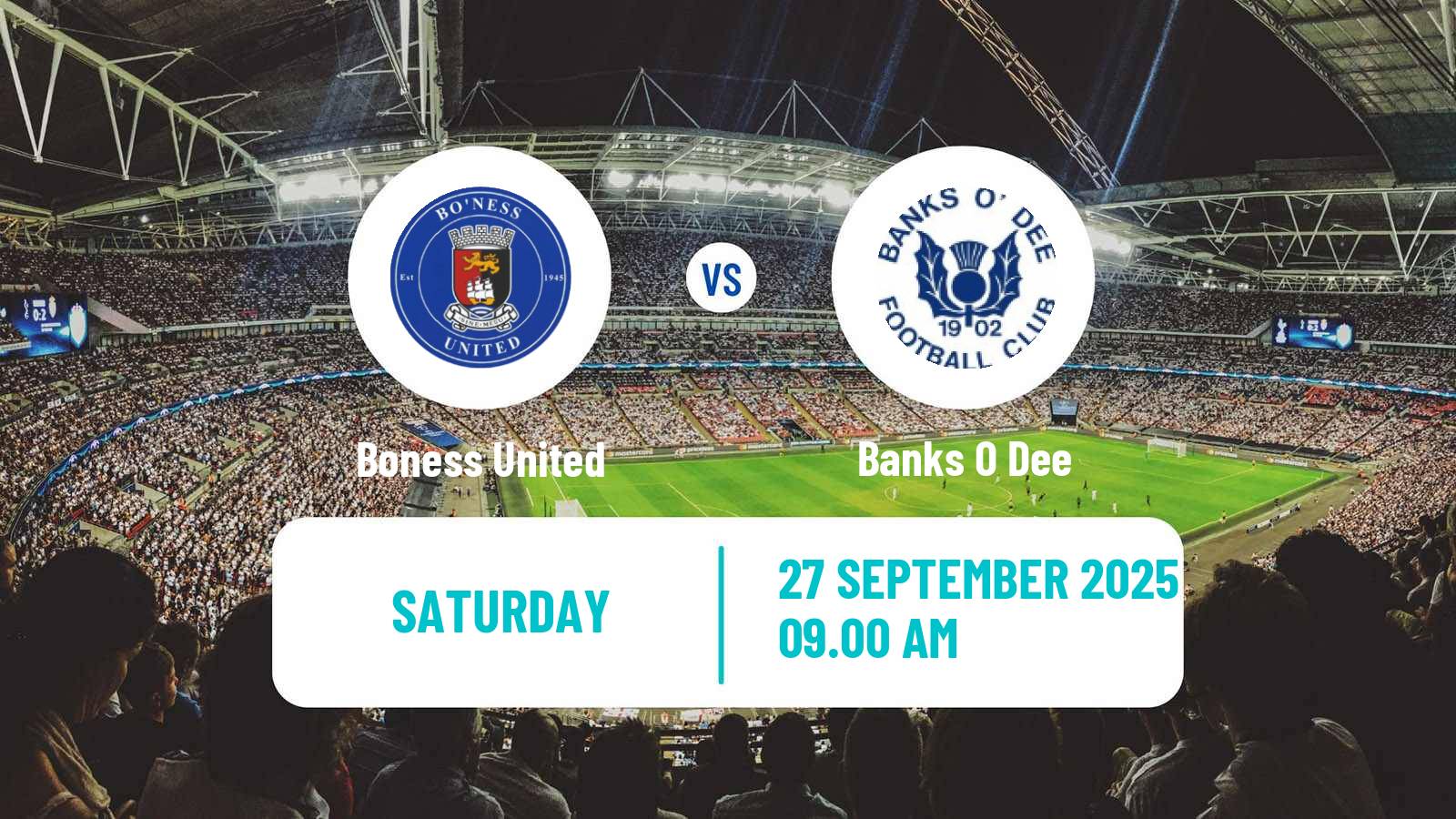 Soccer Scottish Cup Boness United - Banks O Dee