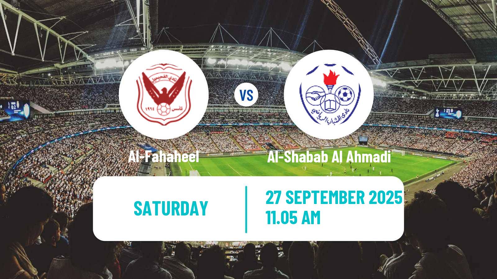 Soccer Kuwaiti Premier League Al-Fahaheel - Al-Shabab Al Ahmadi