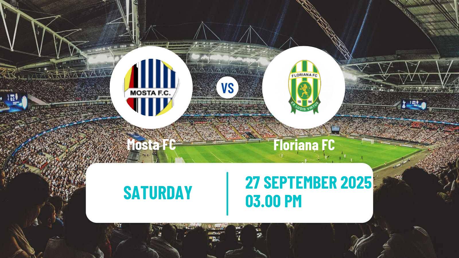 Soccer Maltese Premier League Mosta - Floriana