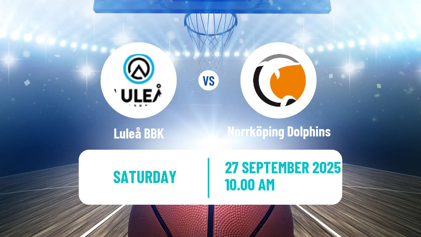 Basketball Swedish Basketligan Women Luleå - Norrköping Dolphins