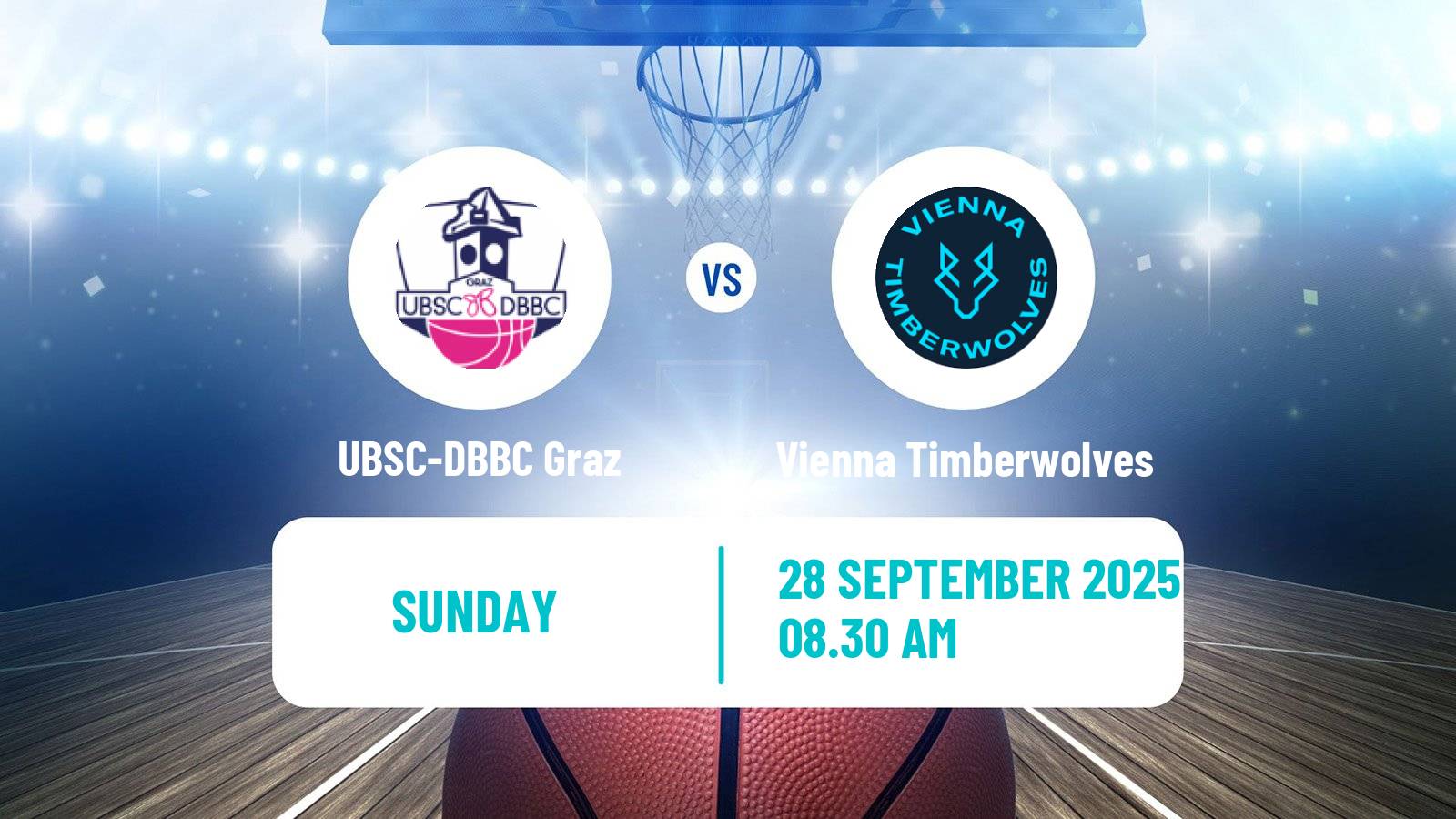 Basketball Austrian Basketball Superliga Women UBSC-DBBC Graz - Vienna Timberwolves