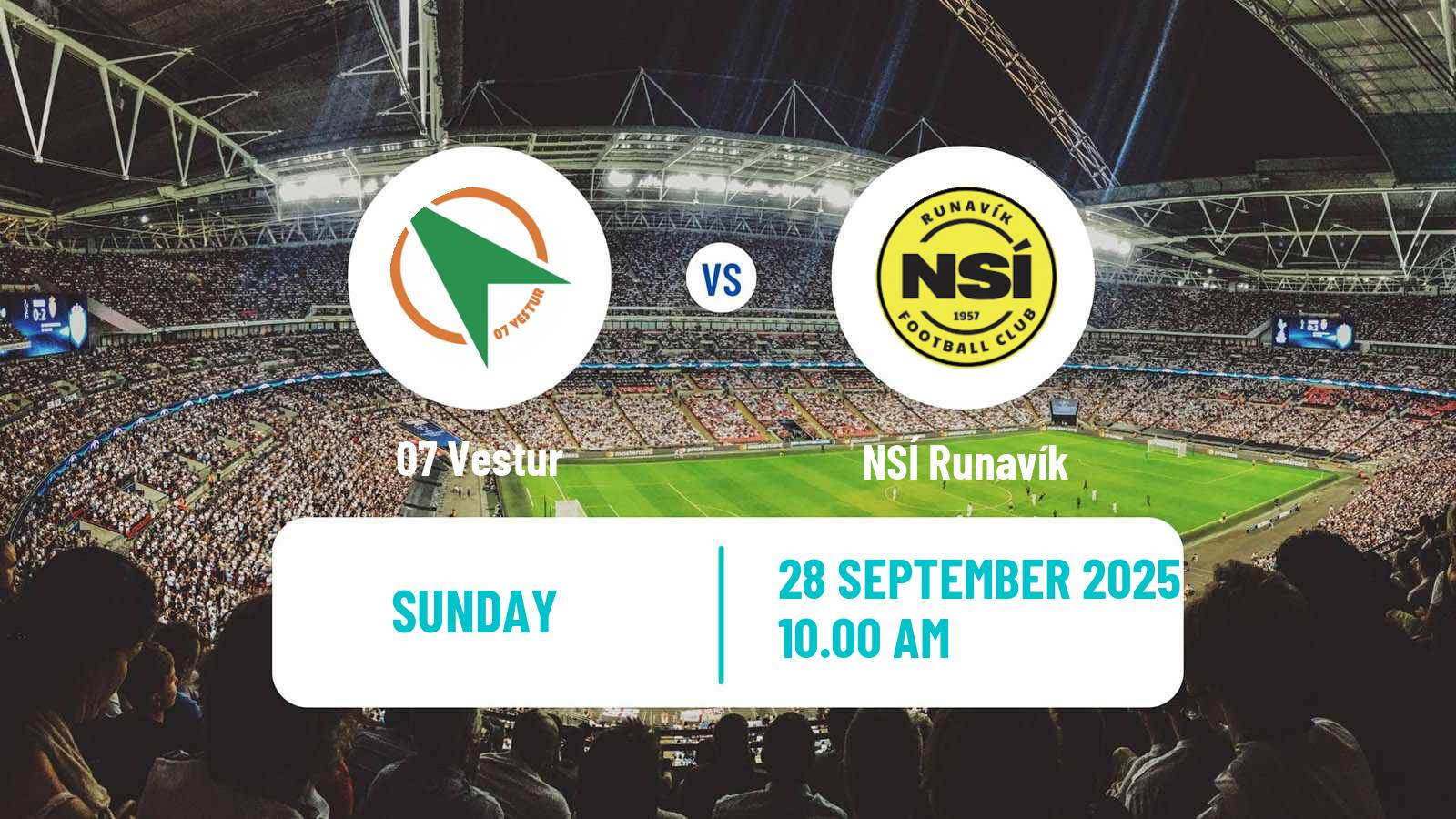 Soccer Faroe Islands Premier League 07 Vestur - NSÍ Runavík
