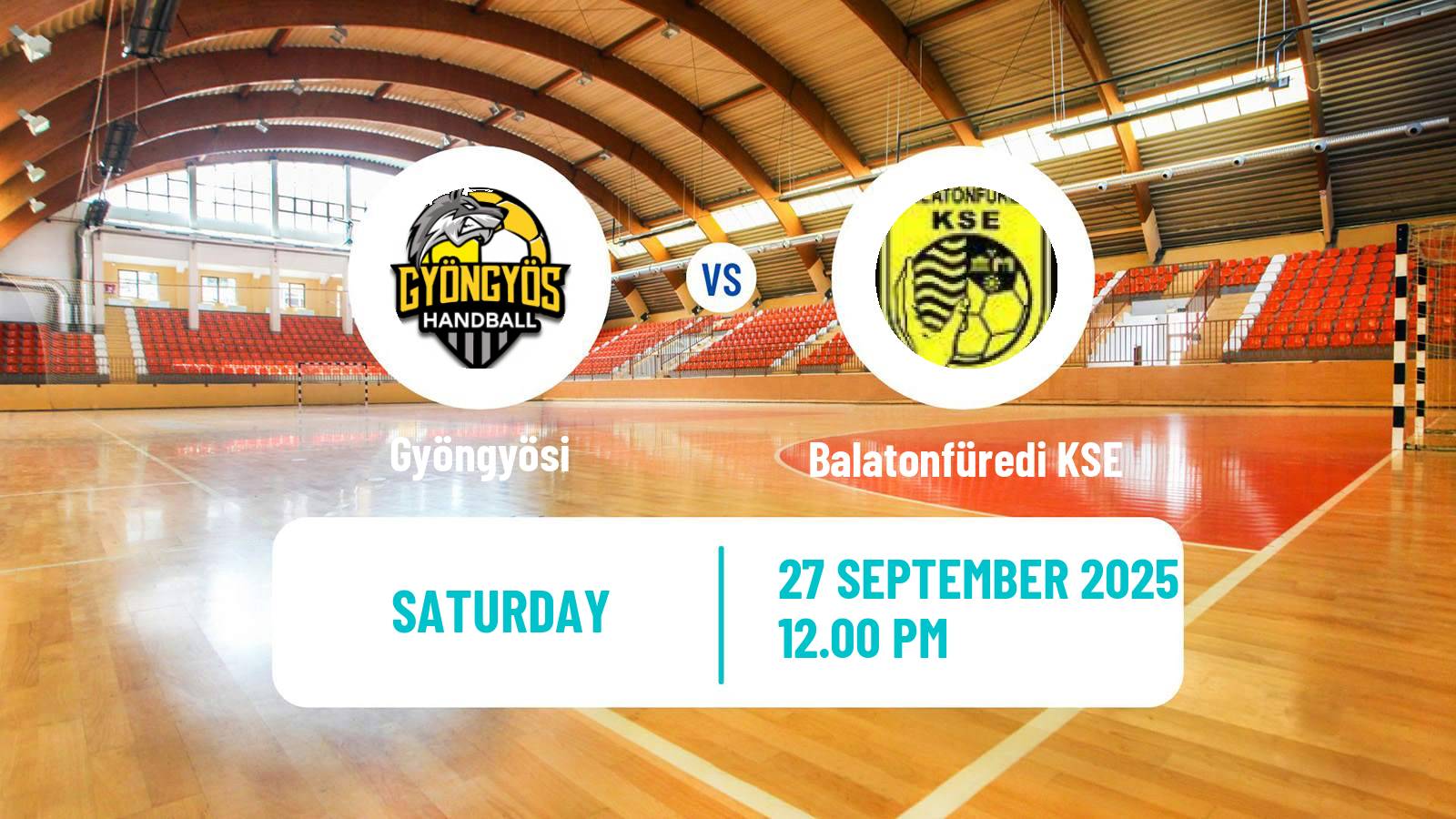 Handball Hungarian Division 1 Handball Gyöngyösi - Balatonfüredi KSE