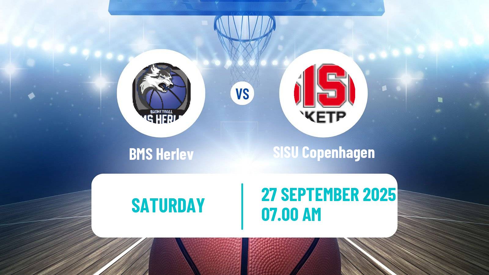 Basketball Danish Basketligaen Women BMS Herlev - SISU Copenhagen