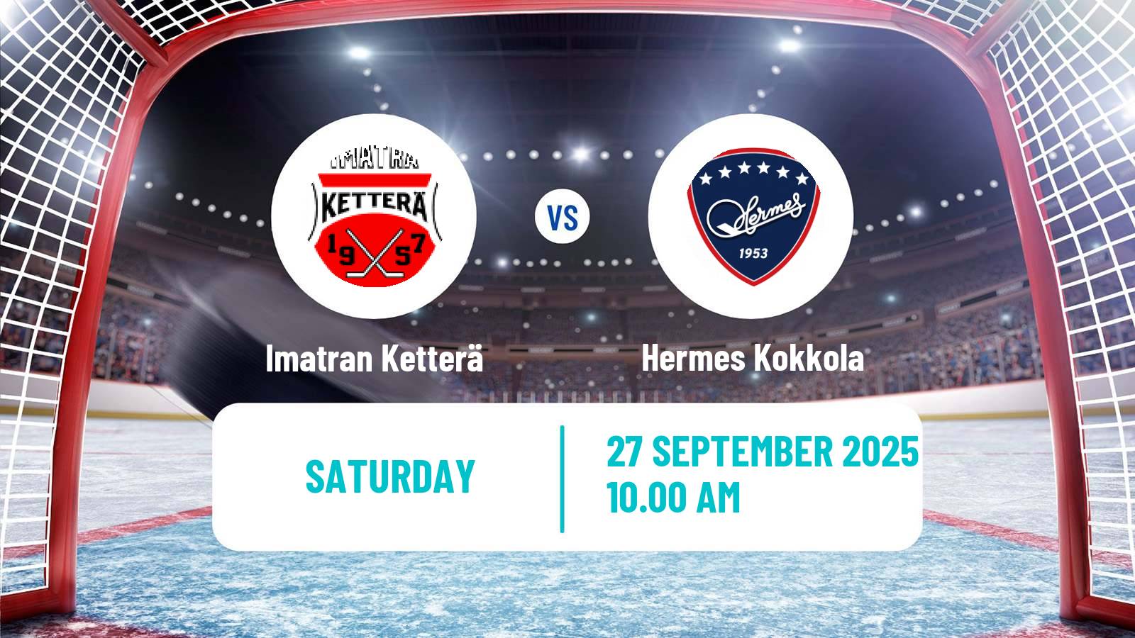 Hockey Finnish Mestis Imatran Ketterä - Hermes Kokkola