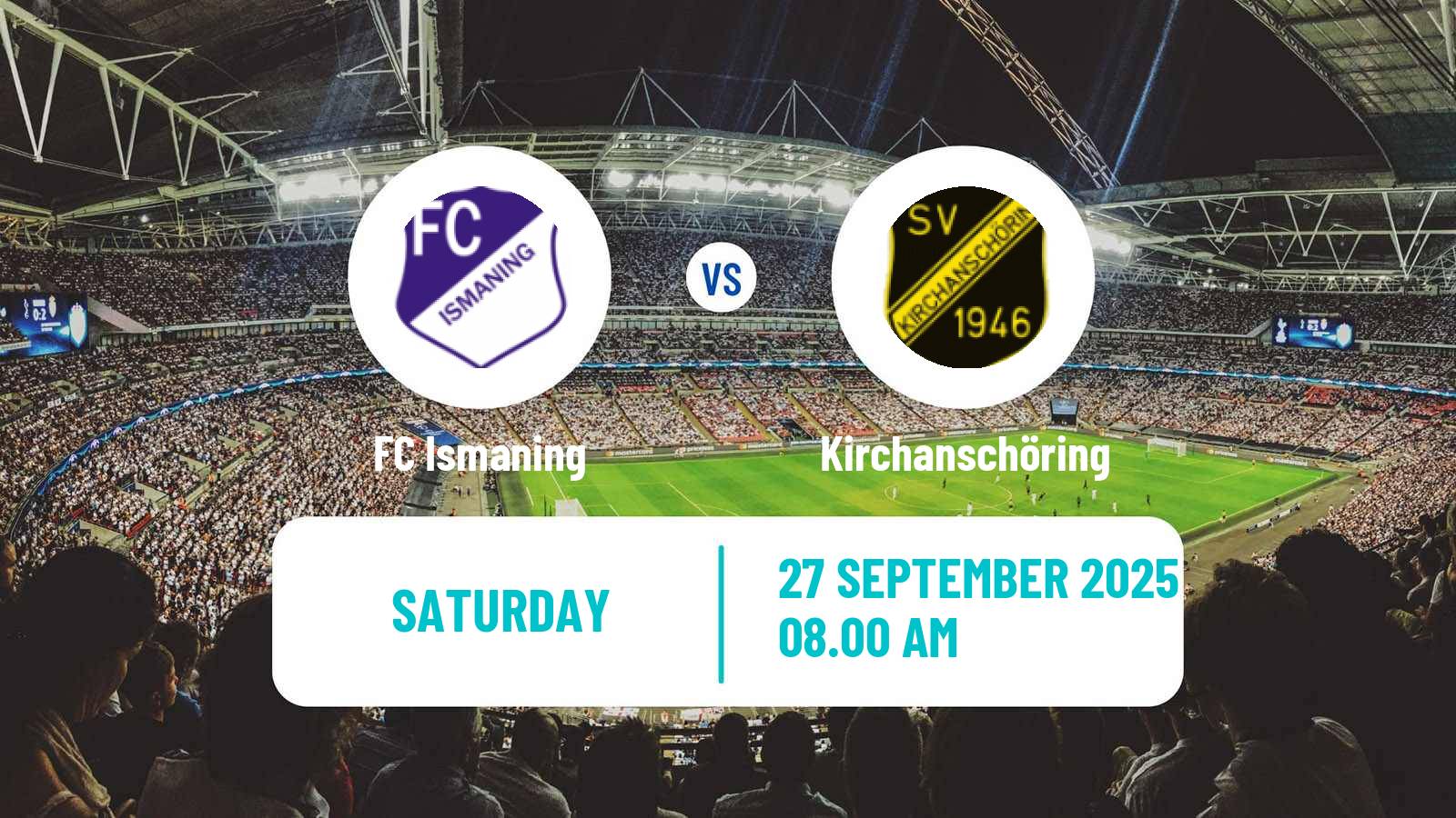 Soccer German Oberliga Bayern Süd Ismaning - Kirchanschöring