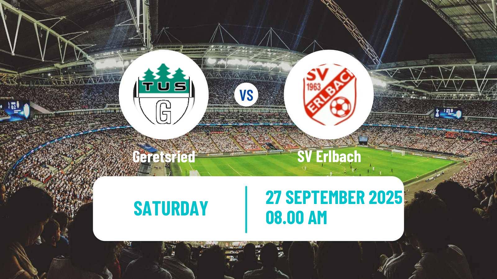 Soccer German Oberliga Bayern Süd Geretsried - Erlbach