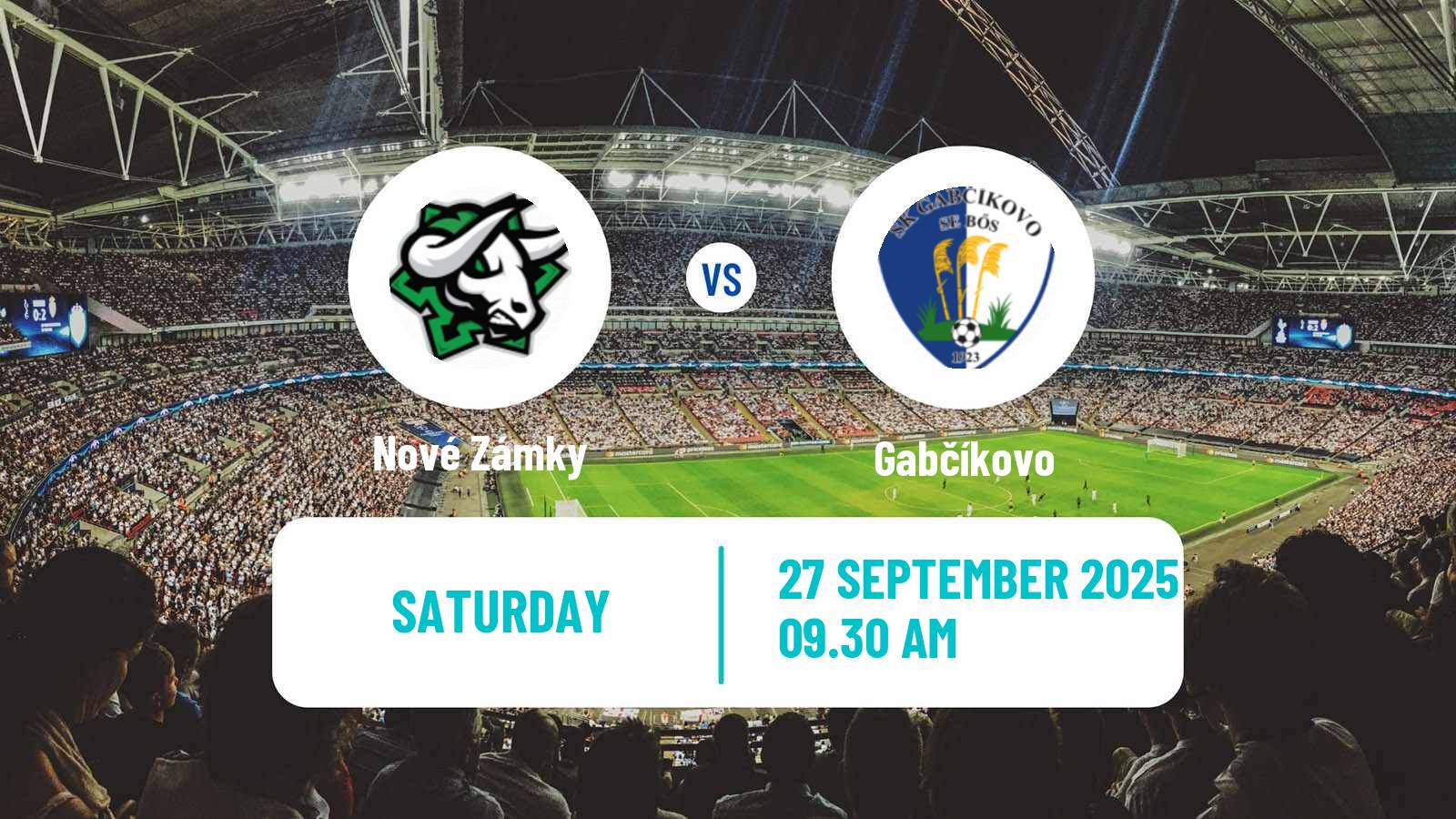 Soccer Slovak 3 Liga West Nové Zámky - Gabčíkovo