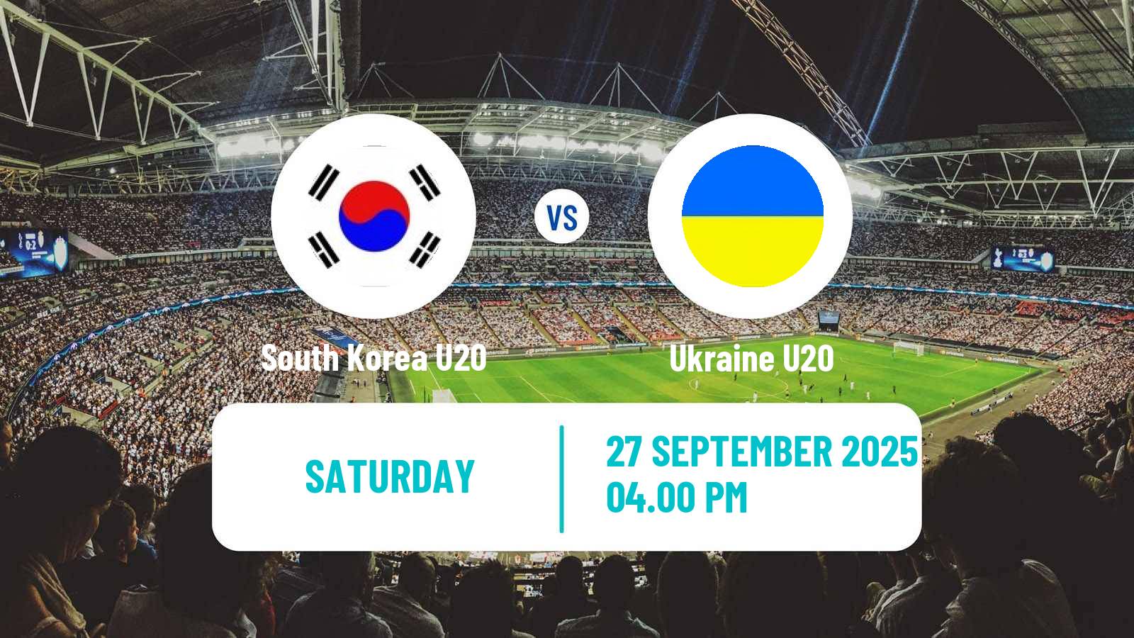 Soccer FIFA World Cup U20 South Korea U20 - Ukraine U20