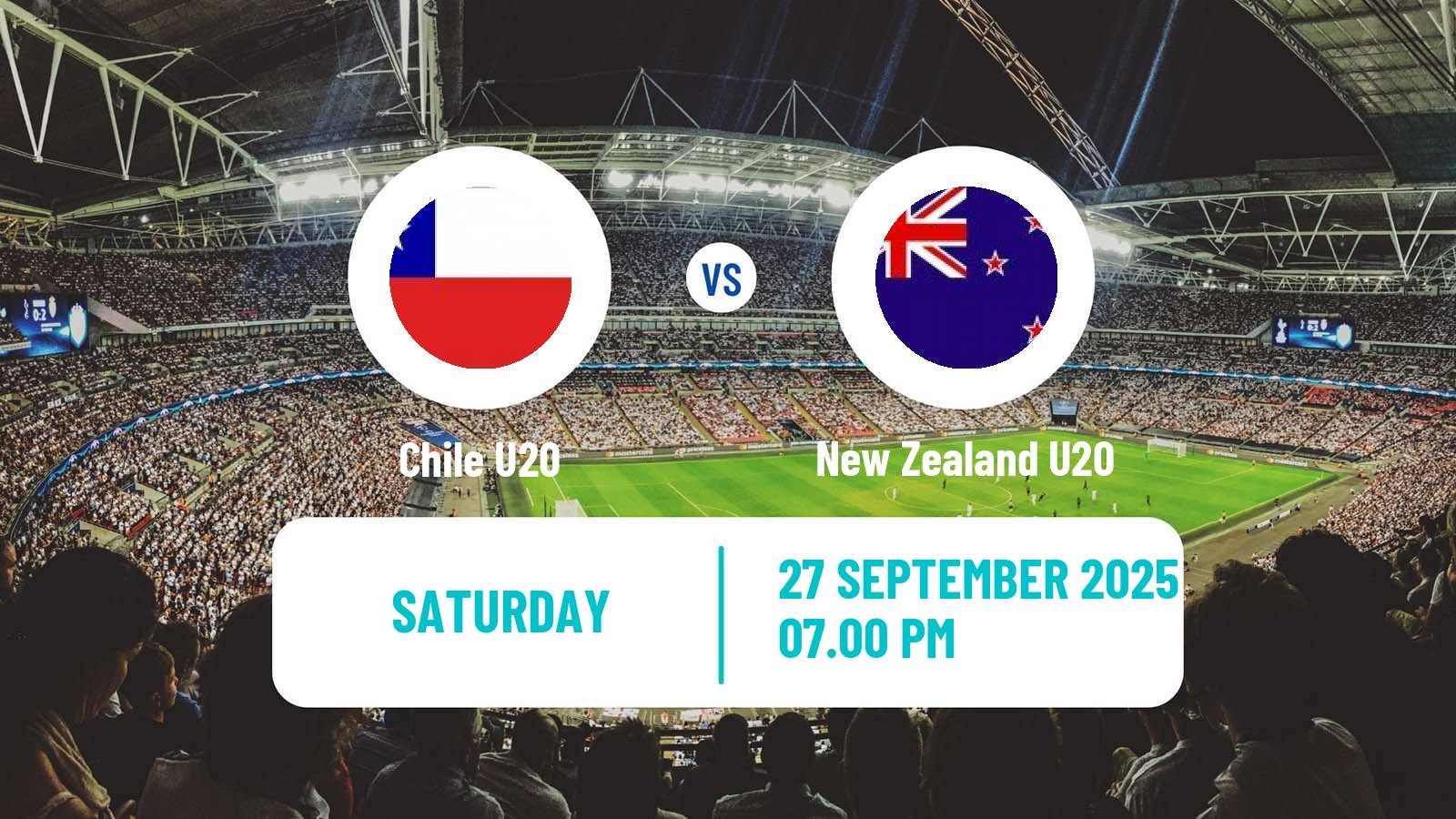 Soccer FIFA World Cup U20 Chile U20 - New Zealand U20
