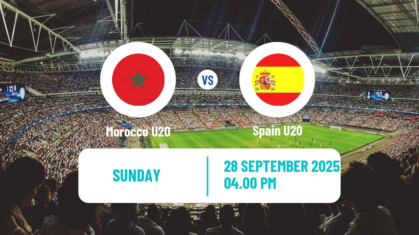 Soccer FIFA World Cup U20 Morocco U20 - Spain U20