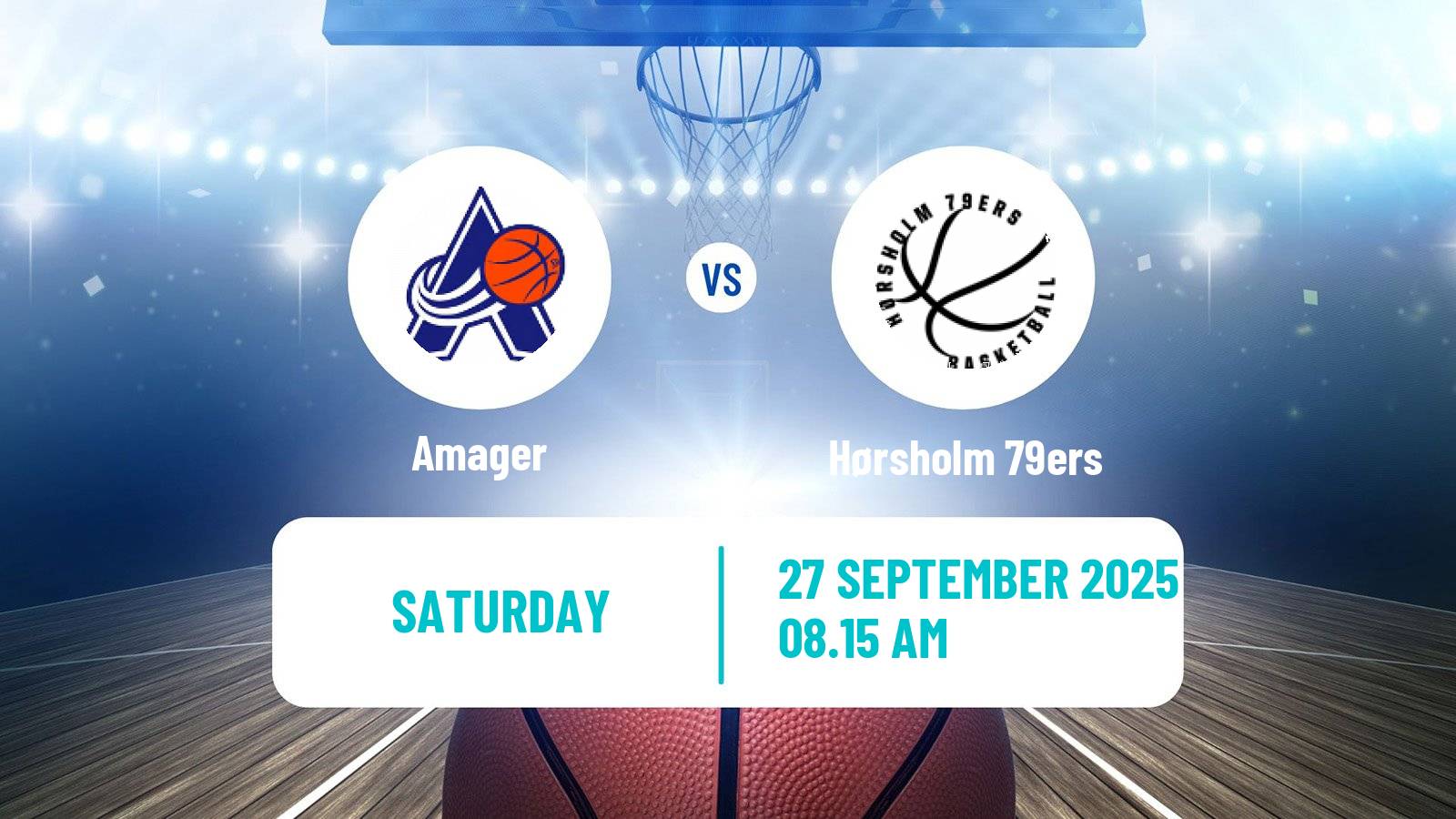 Basketball Danish Basketligaen Women Amager - Hørsholm 79ers