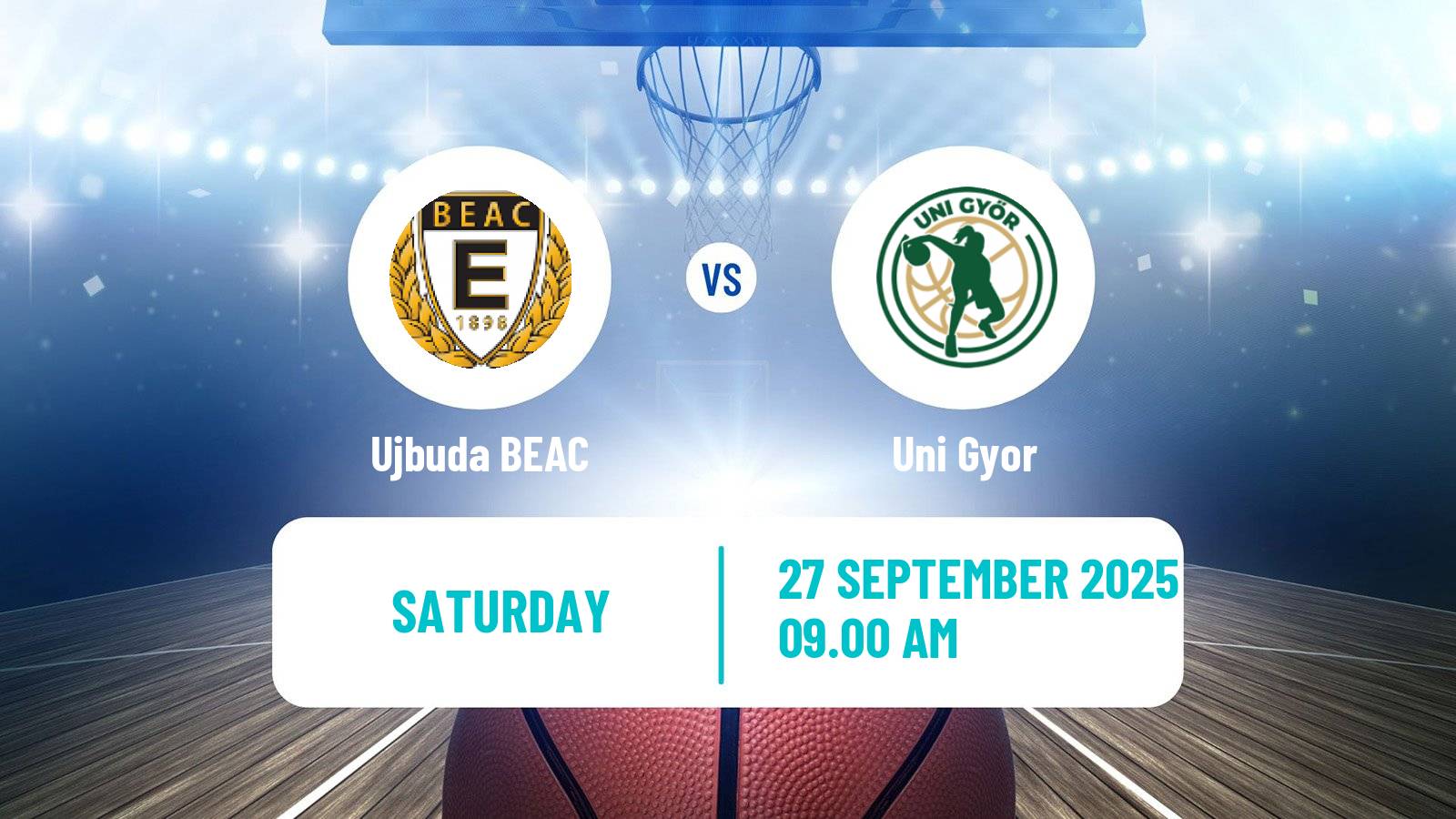 Basketball Hungarian NB I Basketball Women Ujbuda BEAC - Uni Gyor
