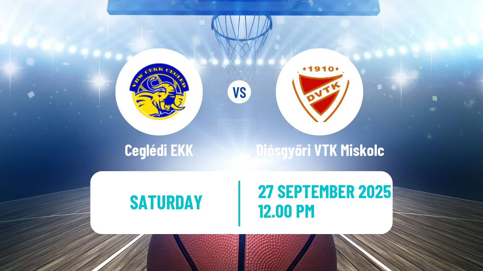 Basketball Hungarian NB I Basketball Women Ceglédi EKK - Diósgyőri VTK Miskolc