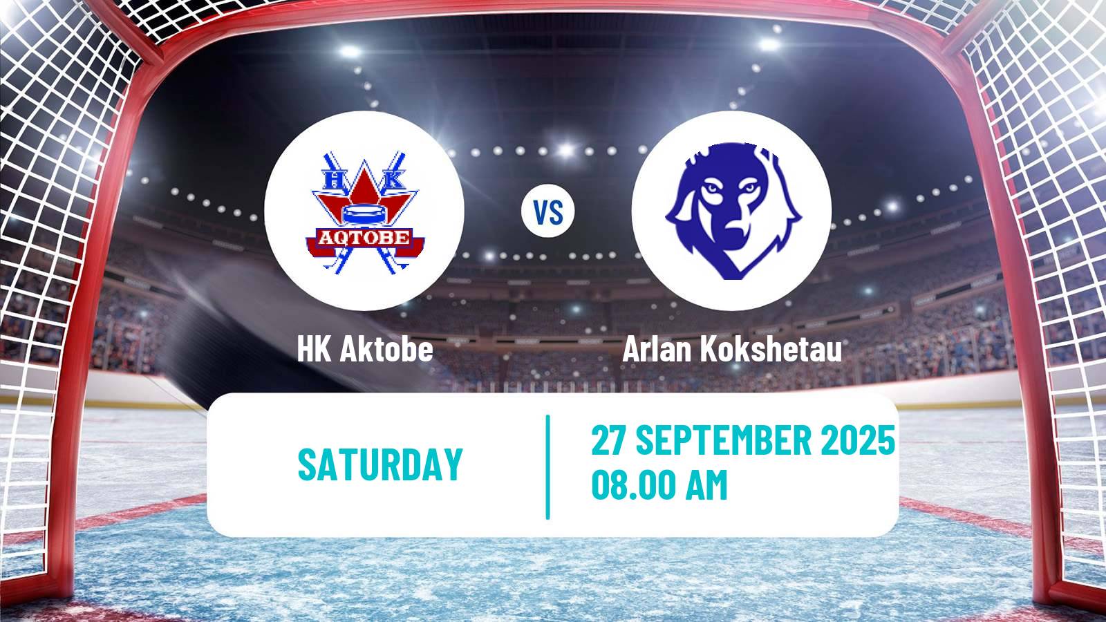 Hockey Kazakh Ice Hockey Championship Aktobe - Arlan Kokshetau